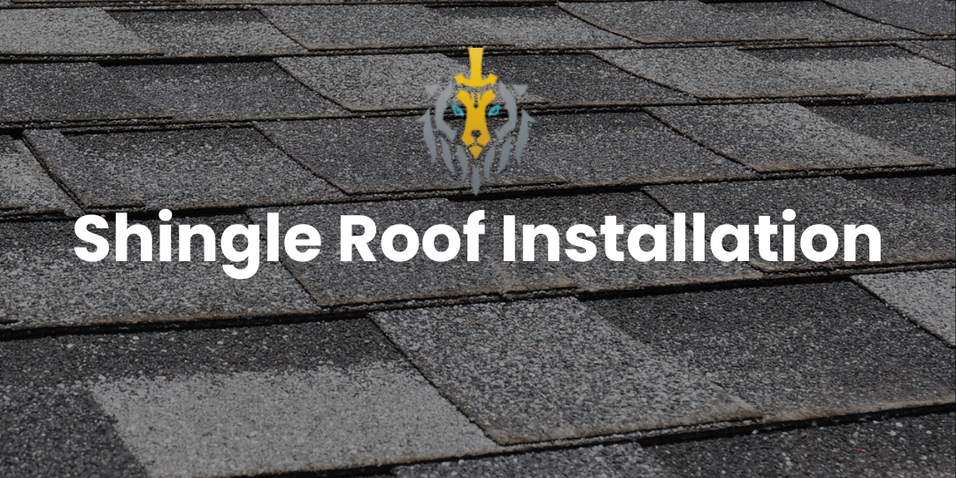 shingle roof installation