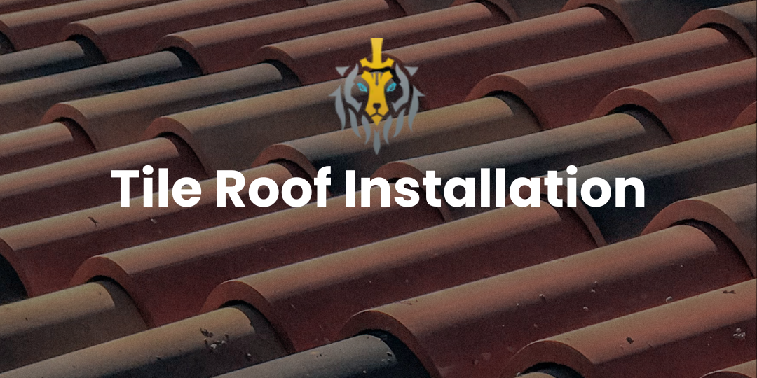 tile roof installation